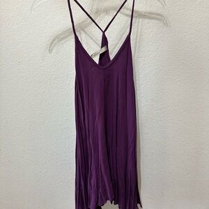 Entro Deep Purple Strappy Dress